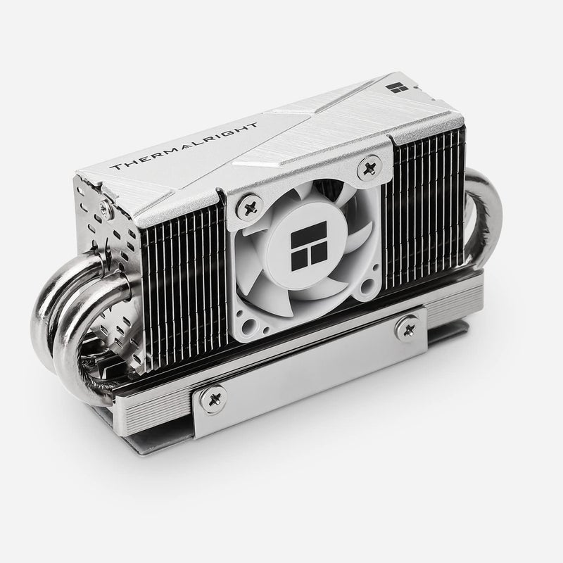 Thermalright مبرد SSD HR10 2280 PRO، مبرد حراري مزدوج الجوانب، يحمل وسادة سيليكون 14.8W/m.k، يتضمن 4 أنابيب حرارية، عملية إعادة تدفق، مبرد حراري SSD 2280 لسطح المكتب - Image 1